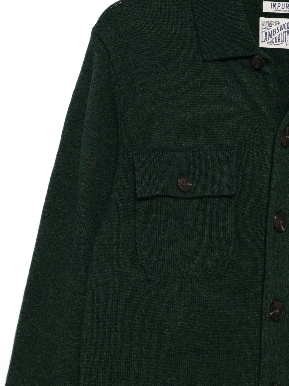  Impure Zack Cardigan - Green 