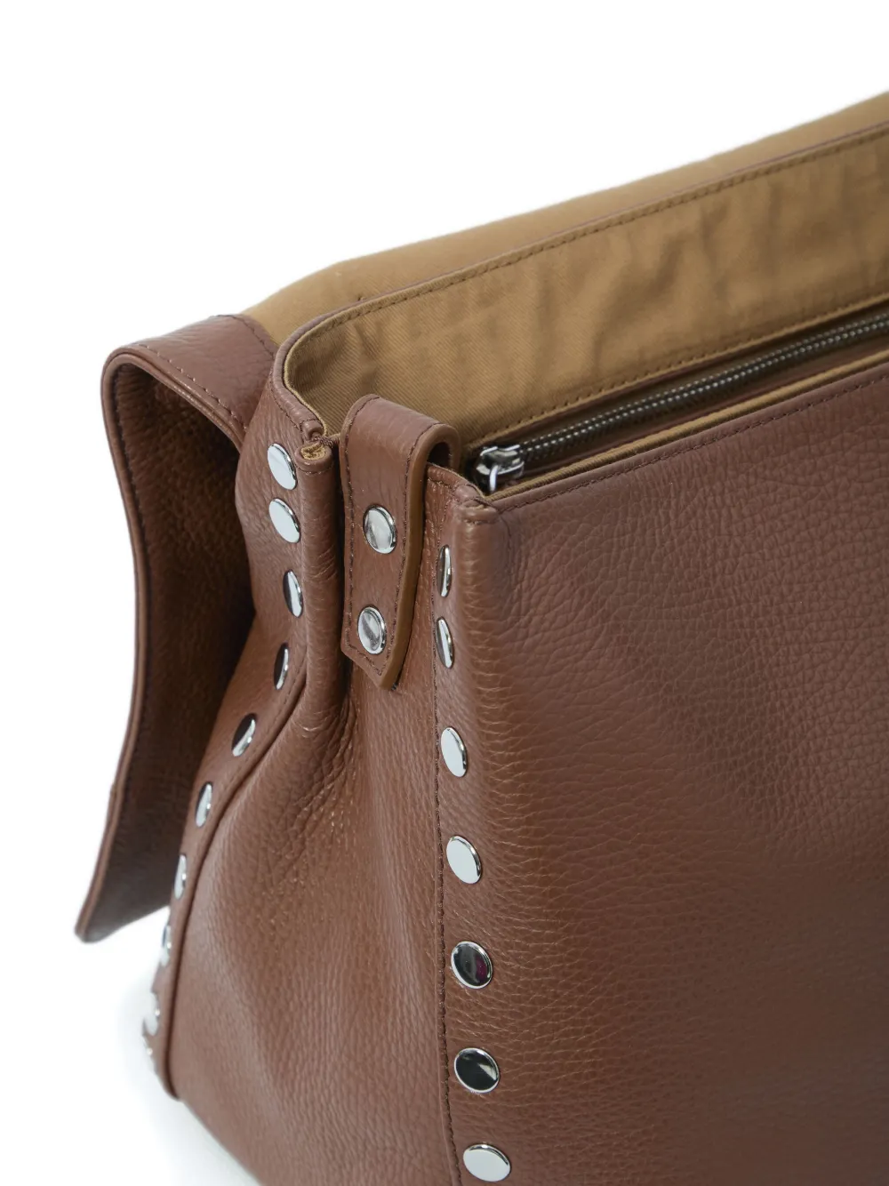 Zanellato Medium Postina Daily Tote Bag In Brown