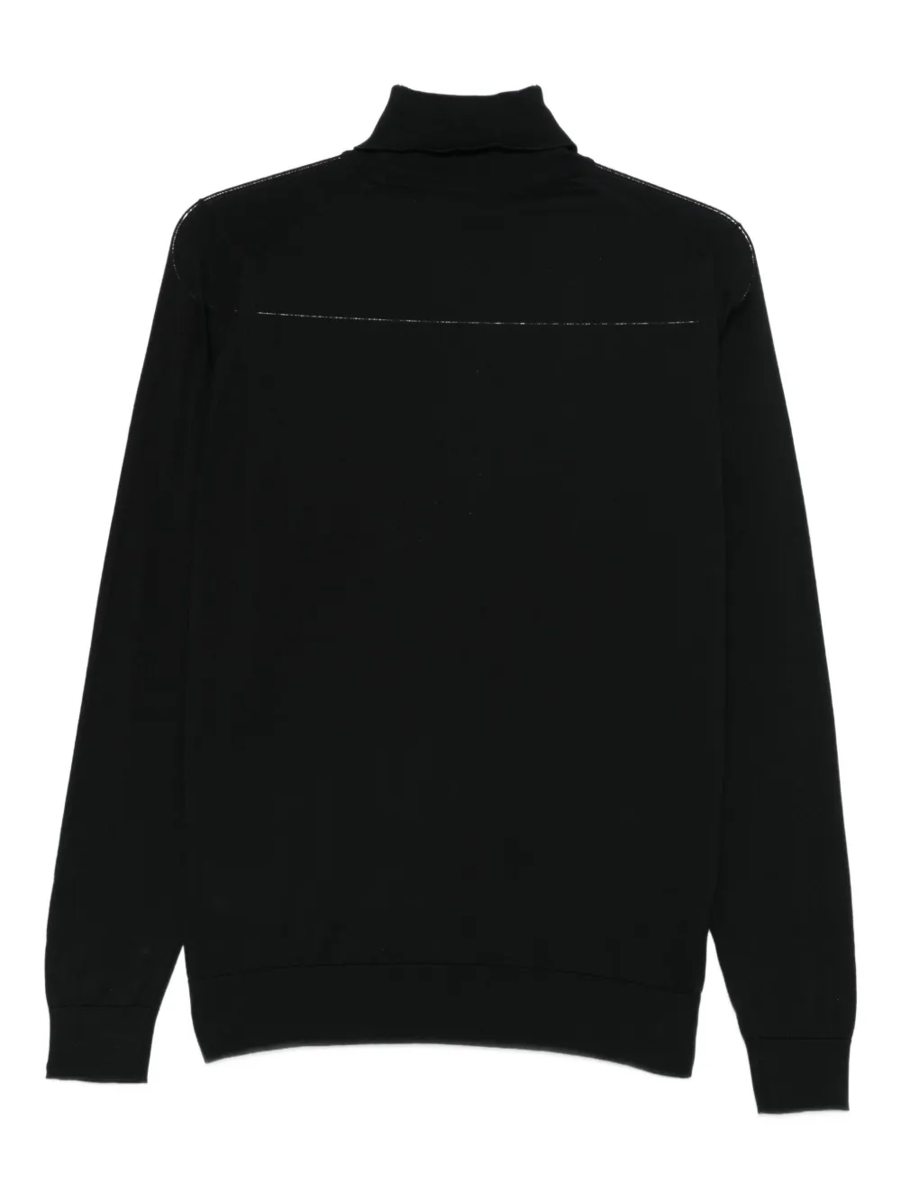 John Smedley hawley halterneck sweater - Zwart