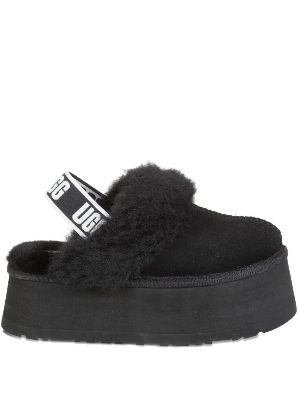 UGG Funkette platform mules | Black | Image 1