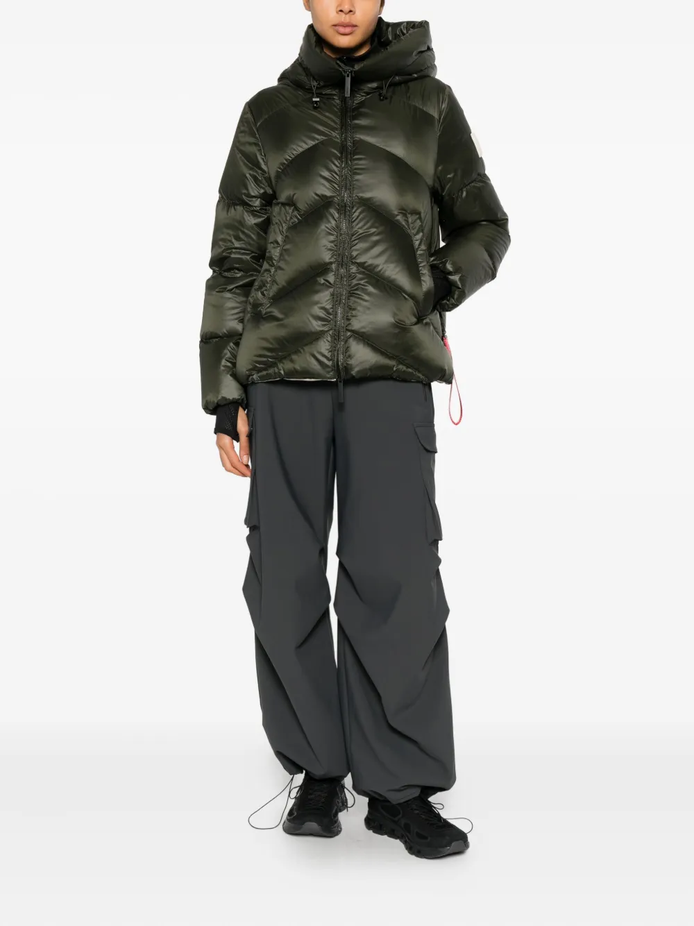 AFTER LABEL Helsinki hooded quilted jacket | Down Jackets | Image 2