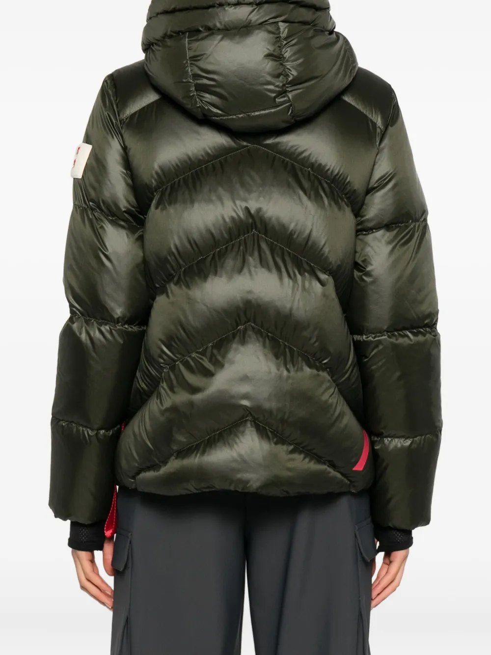 AFTER LABEL Helsinki gewatteerd jack met capuchon Groen