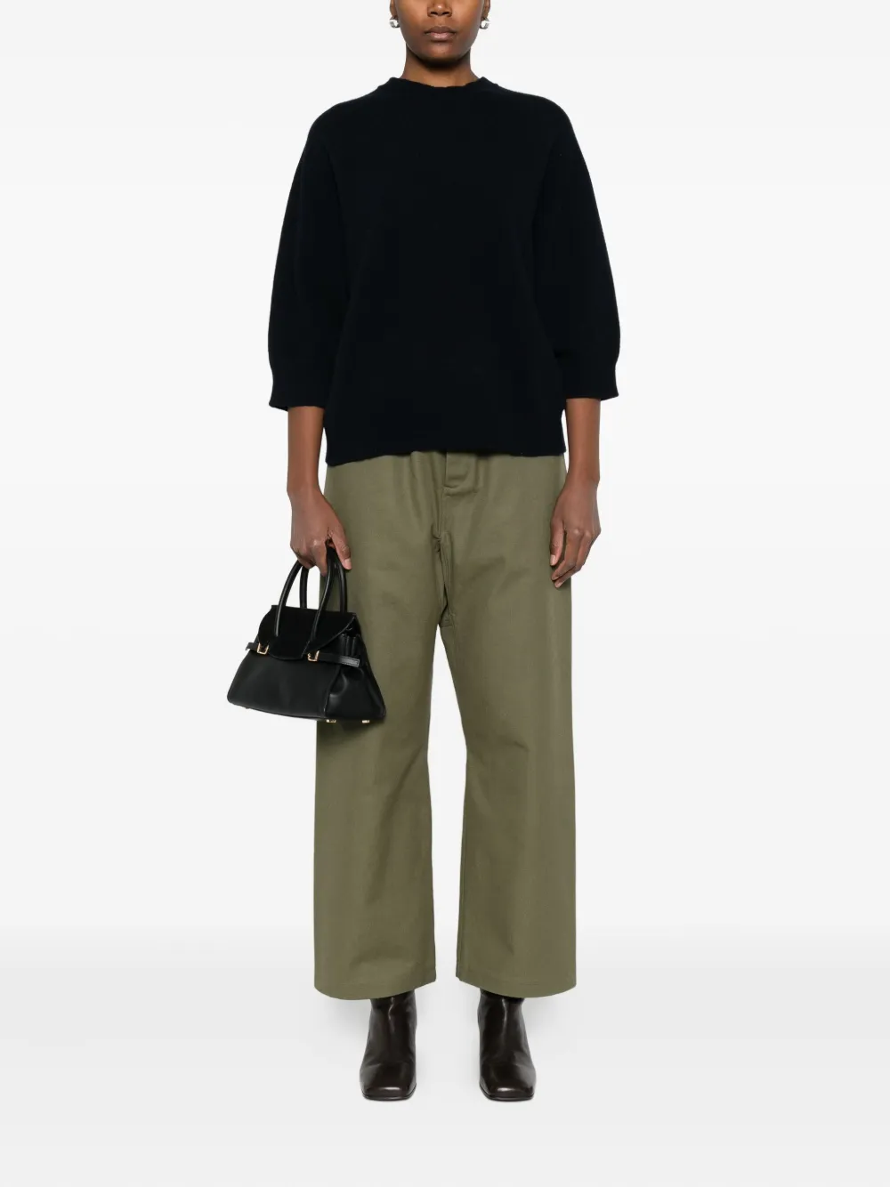 Sofie D'hoore cotton straight-leg trousers | Straight-Leg Pants | Image 2