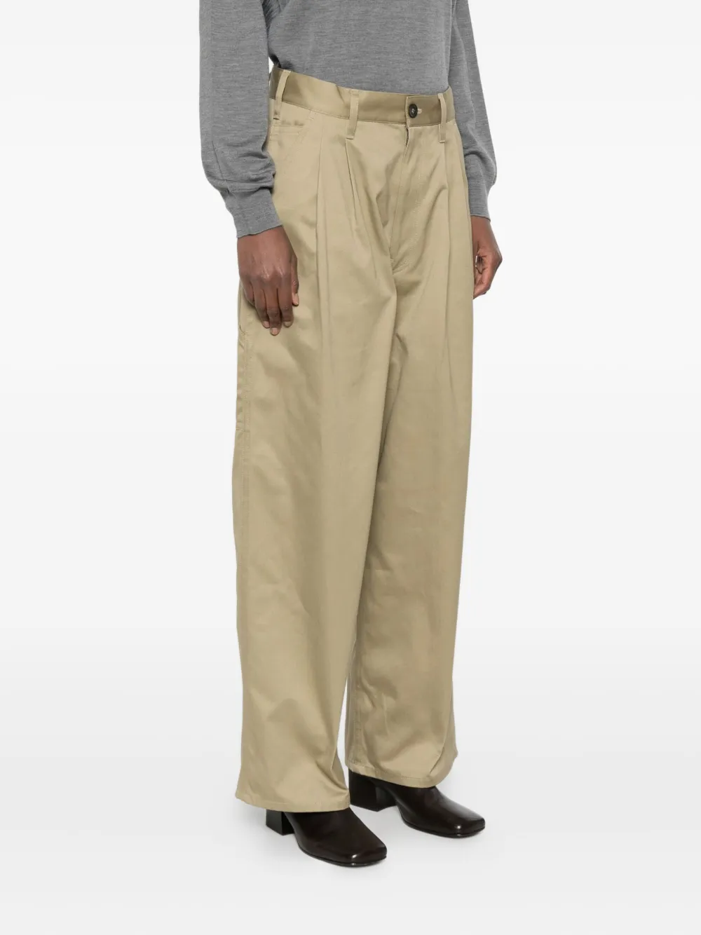 Sofie D'hoore Straight-leg Trousers In Neutral