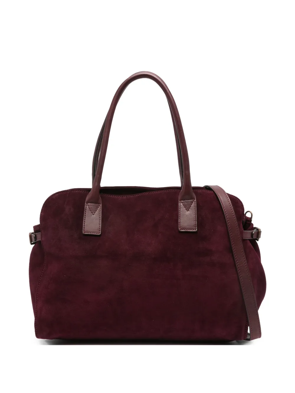 Reptile's House suede shoulder bag | Red | Image 1