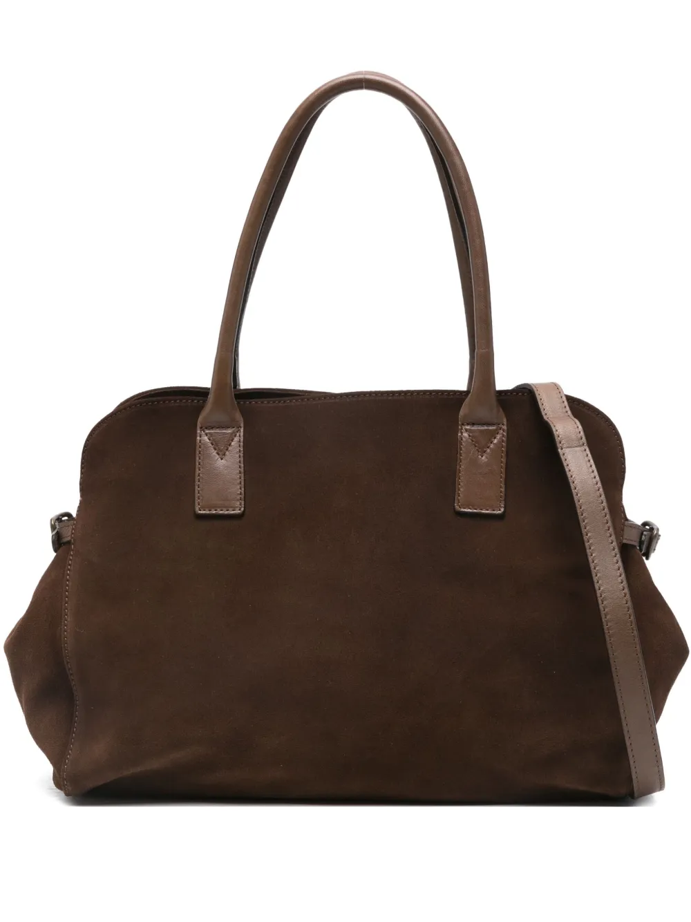 Reptile's House Top Handle Shoulder Bag In Brown