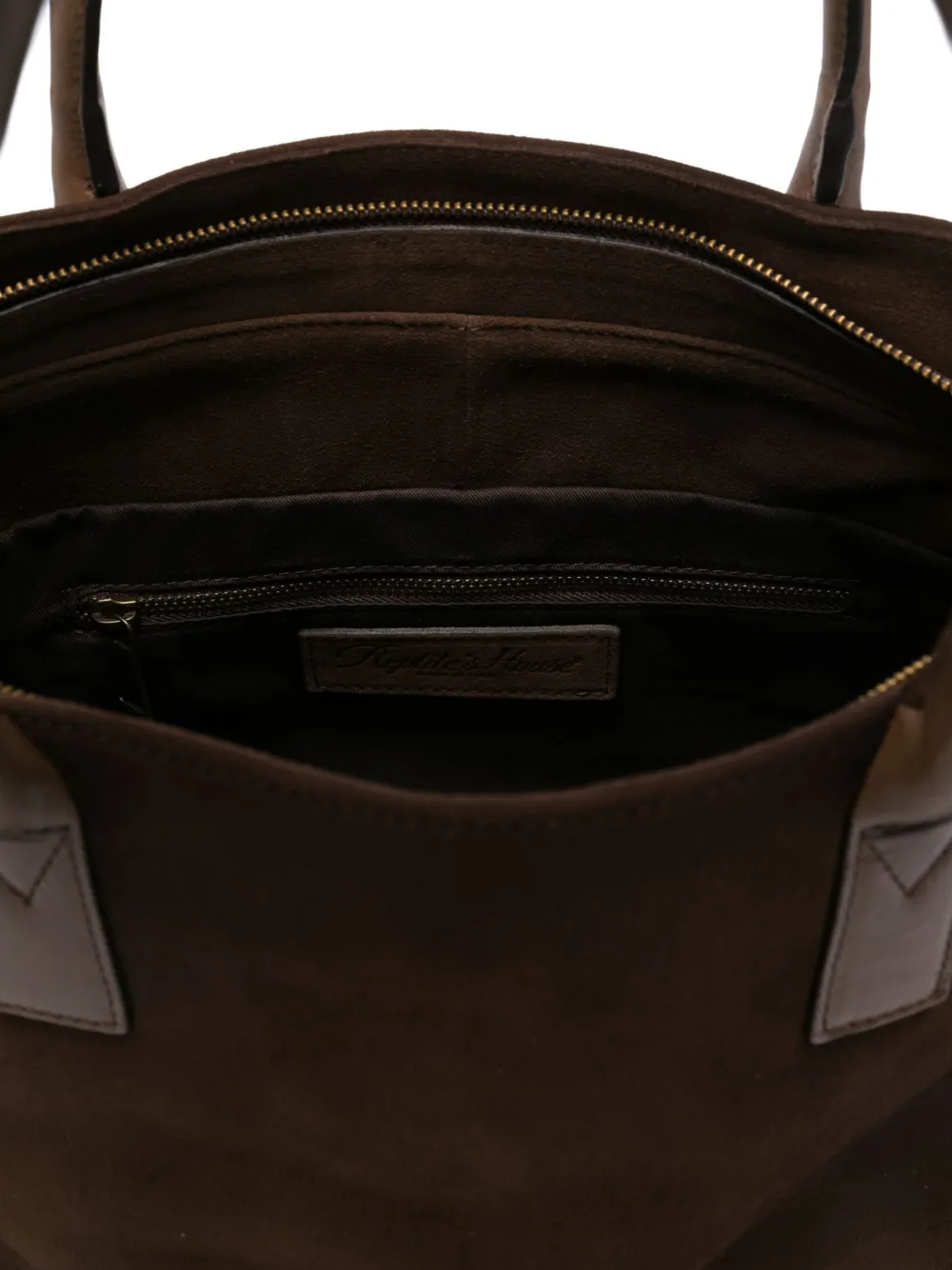 Reptile's House Top Handle Shoulder Bag In Brown