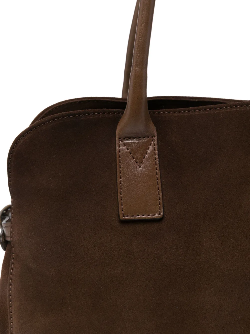 Reptile's House Top Handle Shoulder Bag In Brown