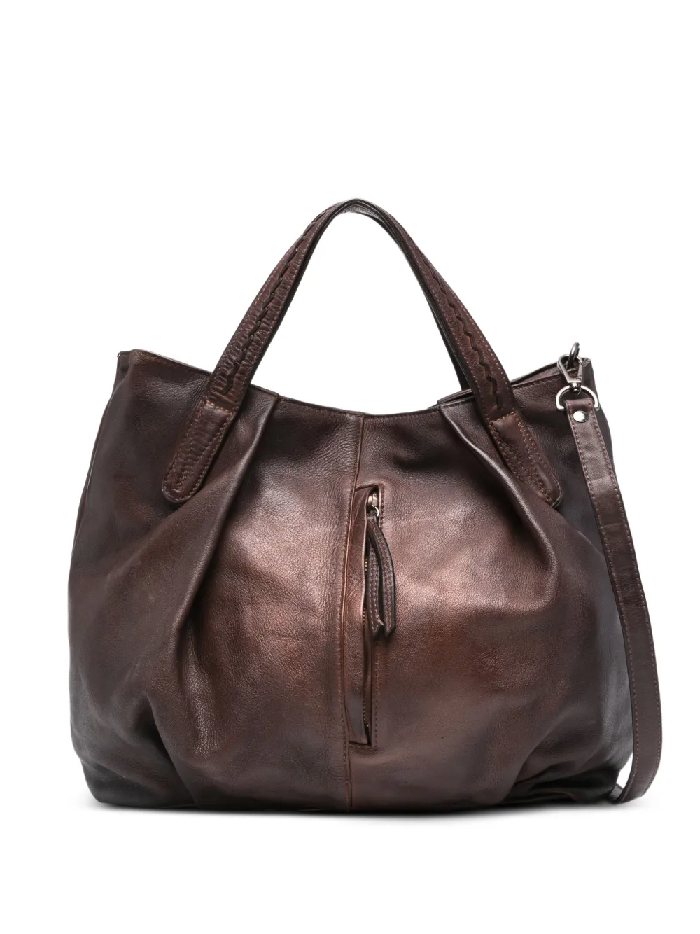 Reptile's House leather shoulder bag | Brown | Image 1