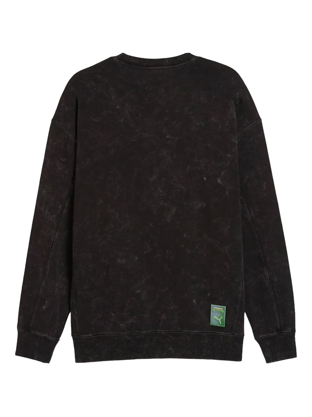 Puma Graphic Crew T-shirt In Black
