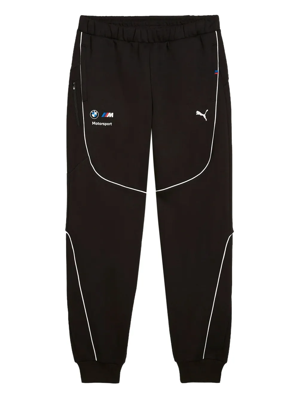 PUMA x BMW M Motorsports piped-trim track pants | Black | Image 1