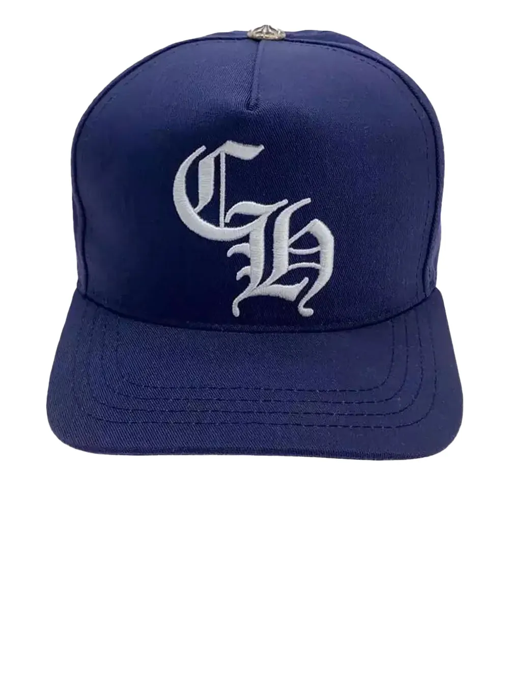 Chrome Hearts CH logo trucker hat - ブルー Chrome Hearts CH logo trucker hat - ブルー