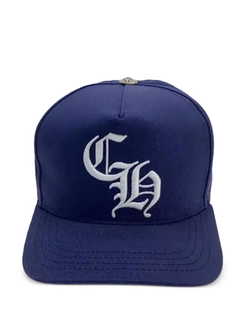 Chrome Hearts CH logo trucker hat