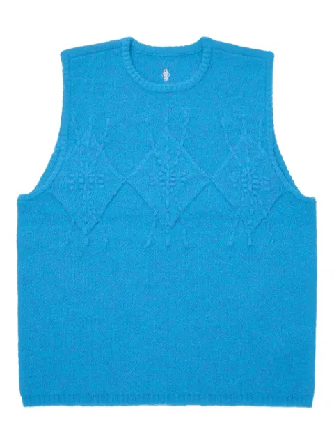 Ader Error crew-neck knitted vest