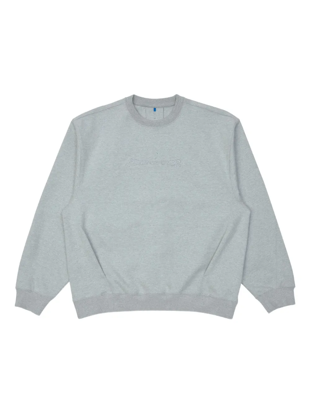 Ader Error Pleated-detail Sweatshirt In Gray
