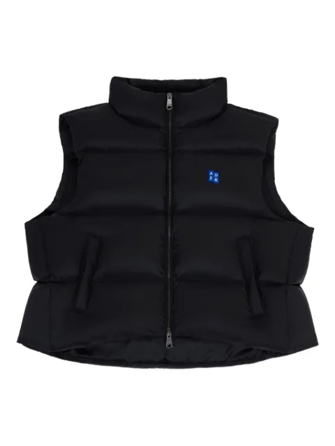 Ader Error tag-appliqué gilet