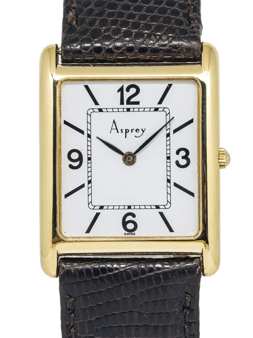 Asprey Vintage Gold Tank 25mm | Pre-Owned Dress Watches | Image 2