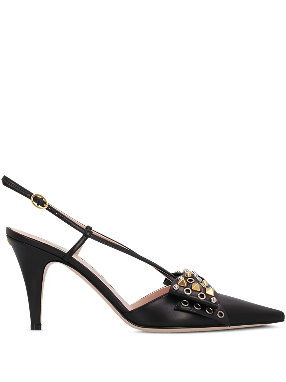 Valentino Garavani 85 mm pumps met puntige neus Zwart