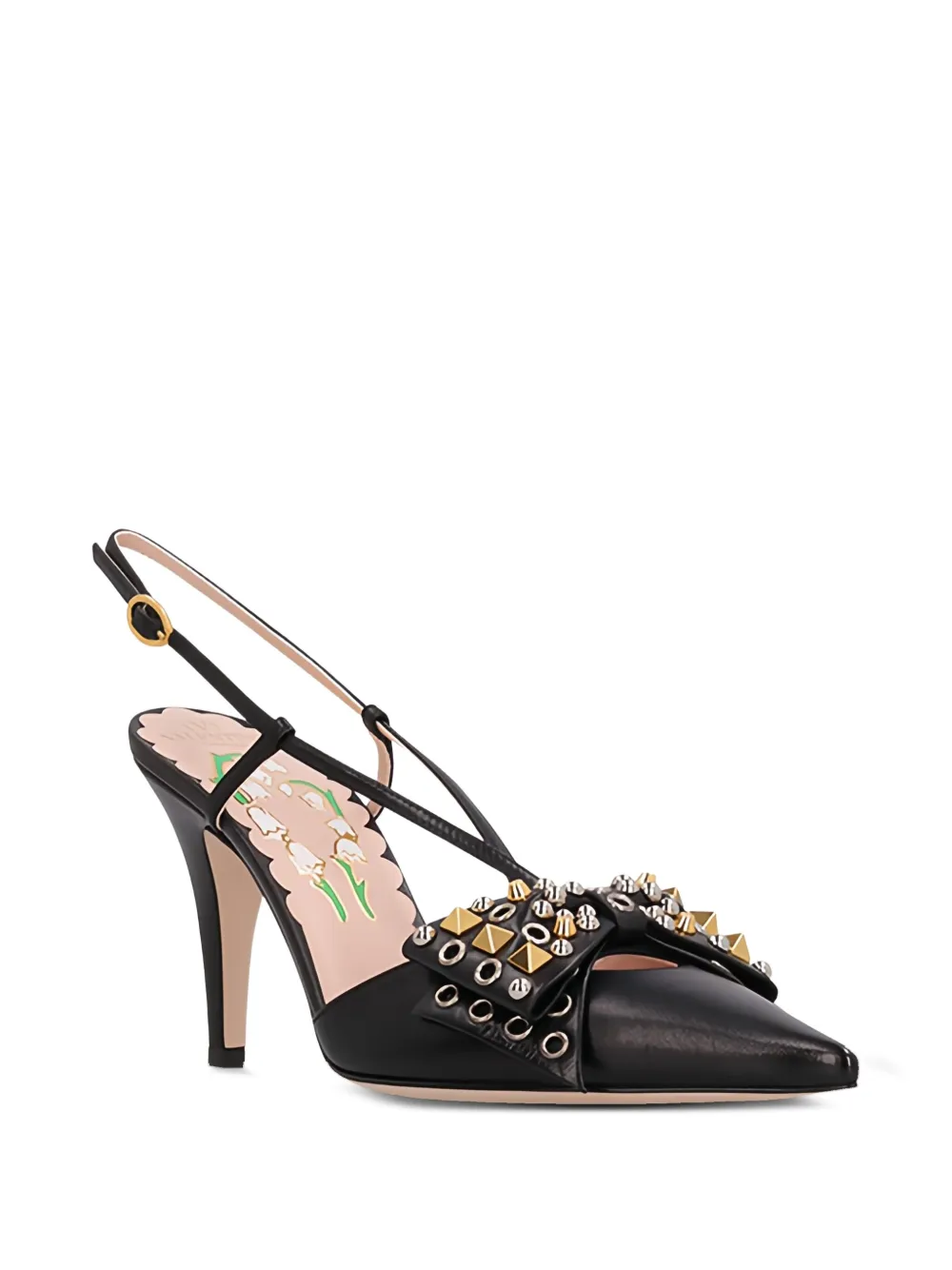 Valentino Garavani 85 mm pumps met puntige neus Zwart