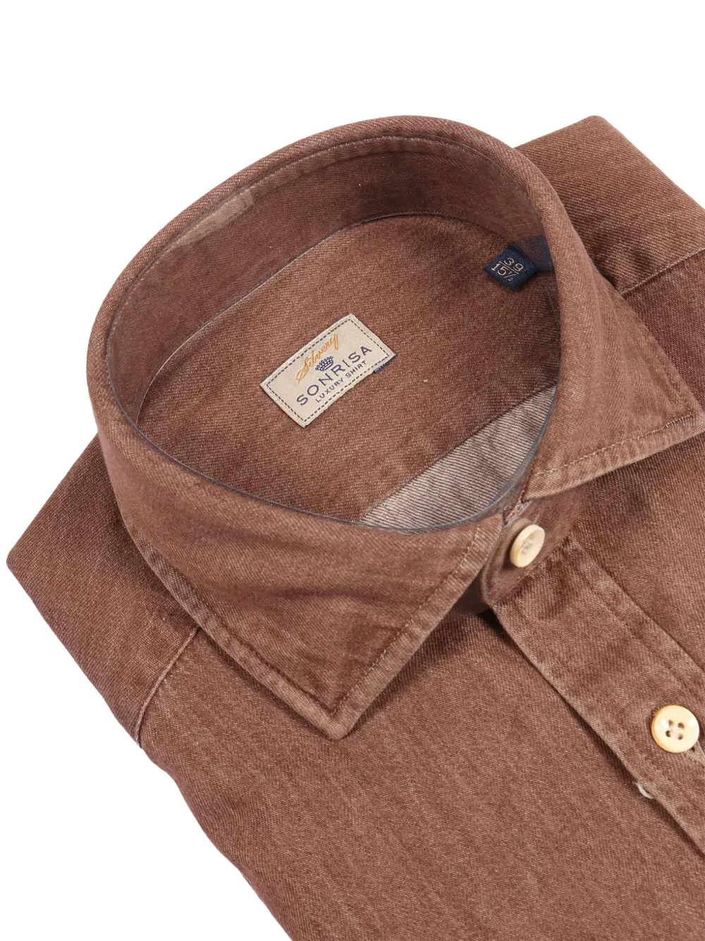 Sonrisa Buttoned Shirt In Brown