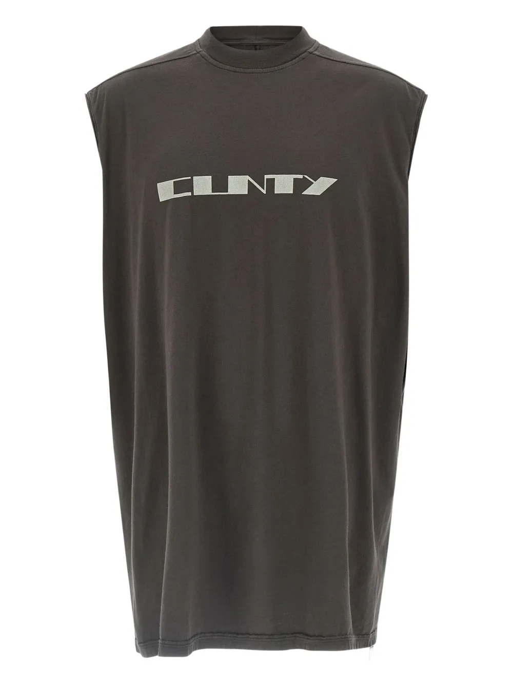 Rick Owens DRKSHDW Trap T top | Brown | Image 1