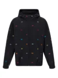 Gucci GG-pattern hooded jacket - Black