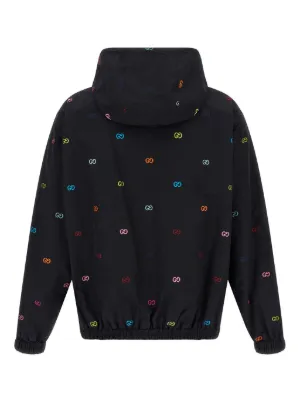 GUCCI ビーチ柄 フード付きジャケット GUCCI ビーチ柄 フード付きジャケット