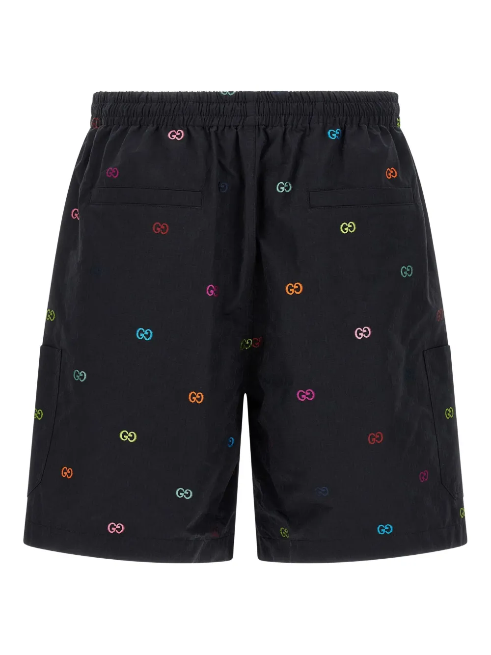 Gucci GG ripstop bermuda shorts - Zwart