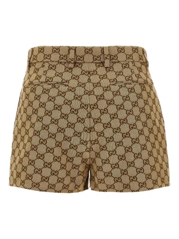 Gucci GG Canvas Shorts | Neutrals | FARFETCH