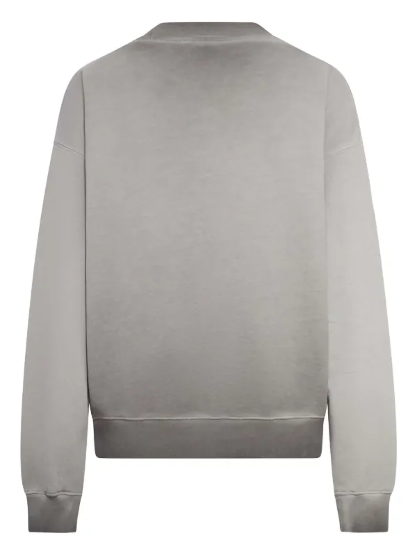 Off-White Logo Print Laundry Skate Sweatshirt Grey FARFETCH IN