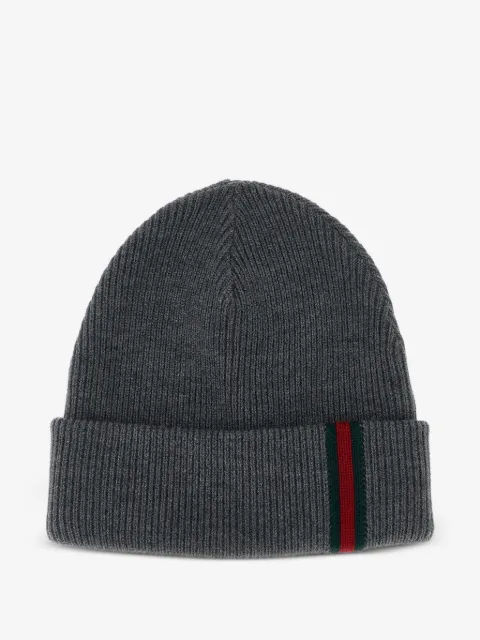 Gucci шапка бини с отделкой web