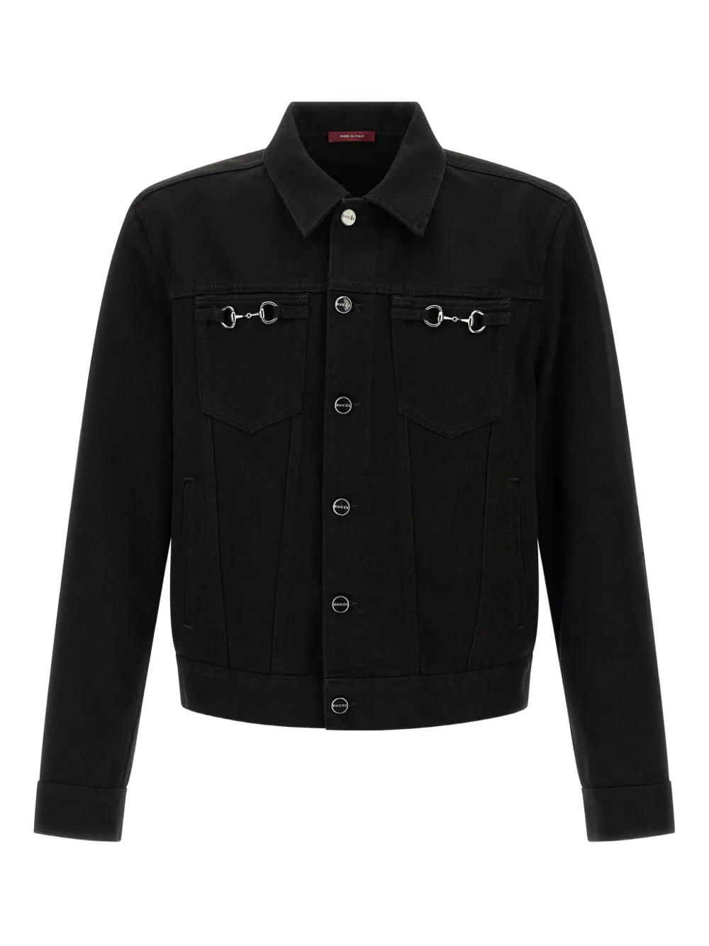 Gucci Horsebit denim jacket | Black | Image 1