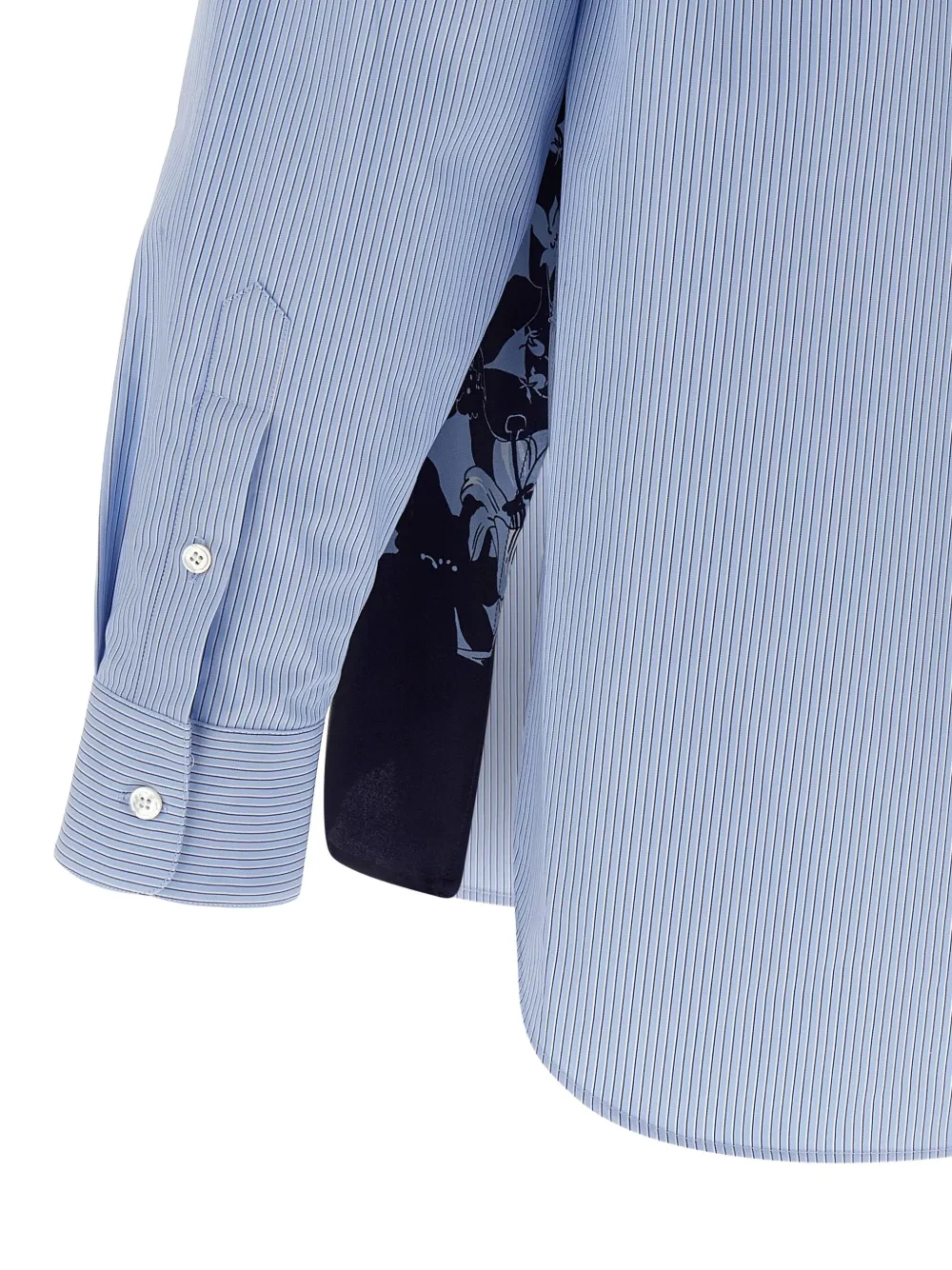 Gucci Overhemd met bloemenprint Blauw