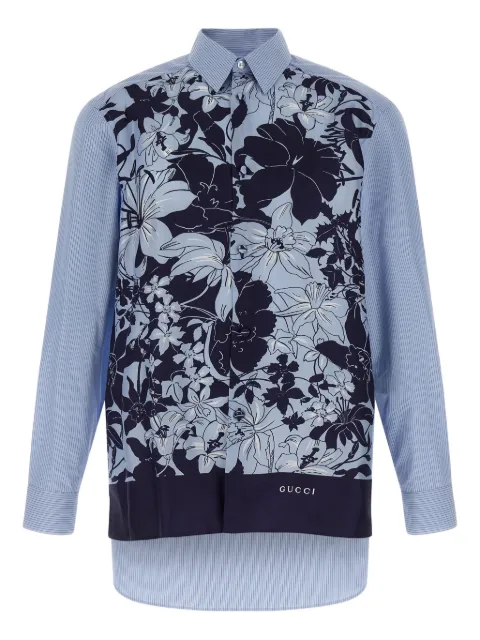 Gucci floral-print shirt