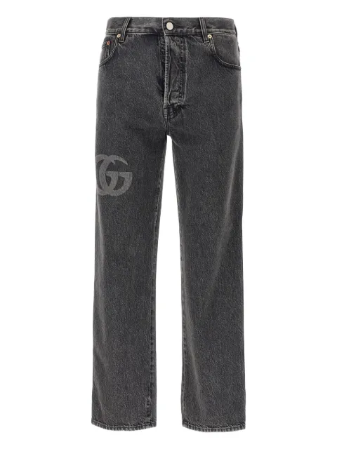 Gucci jeans slim con logo