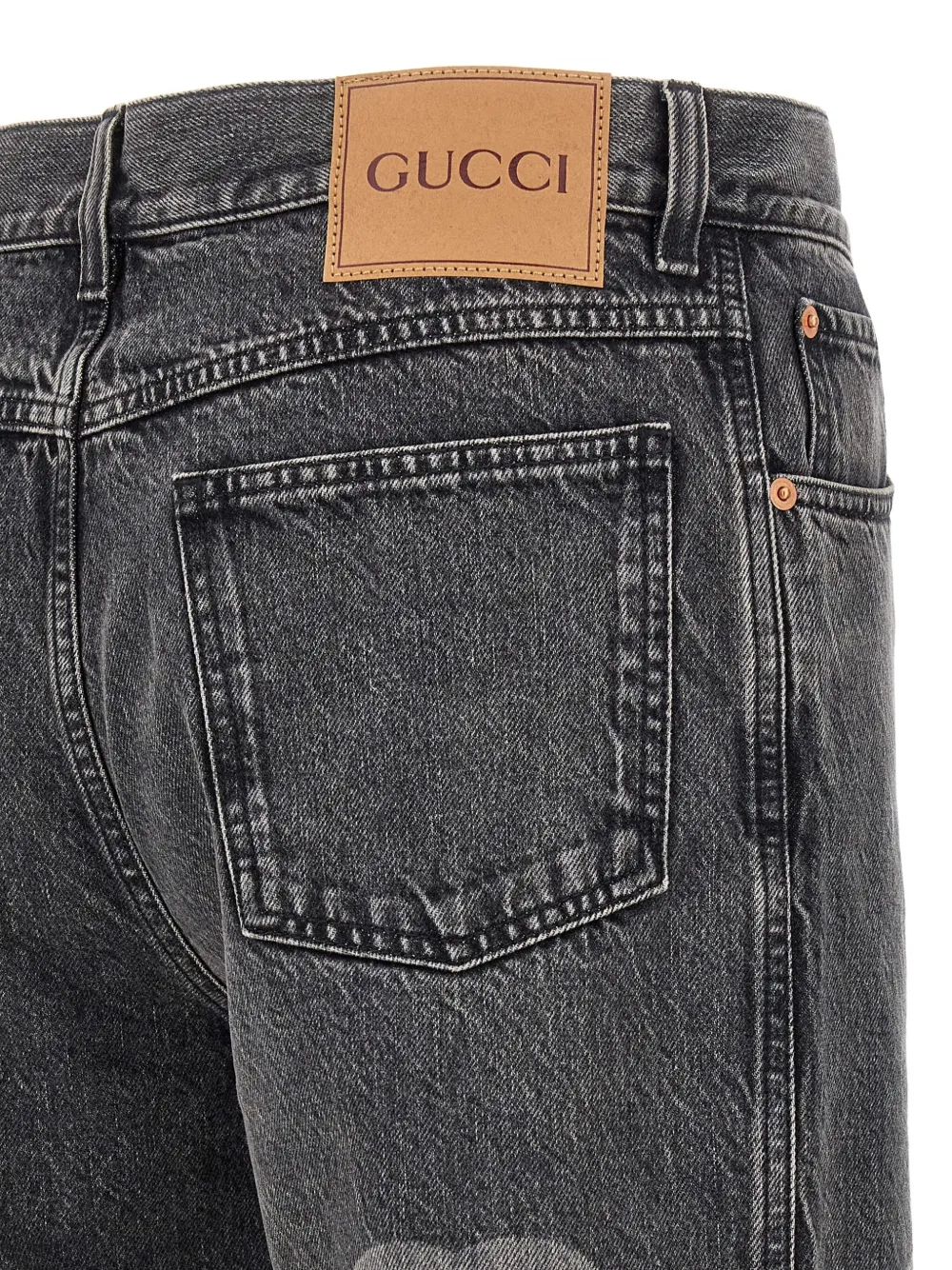 Gucci Slim-fit jeans Grijs