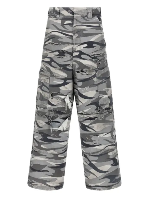 Balenciaga camouflage cargo pants