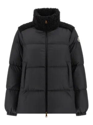 Moncler x Jil Sander キルティングジャケット | ブラック | FARFETCH JP