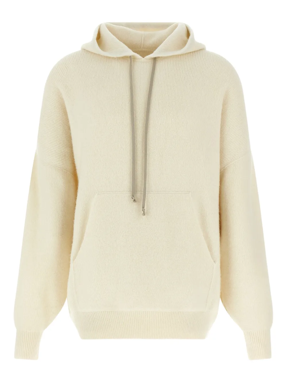 Rick Owens Hun kangaroo-pocket hoodie | White | Image 1