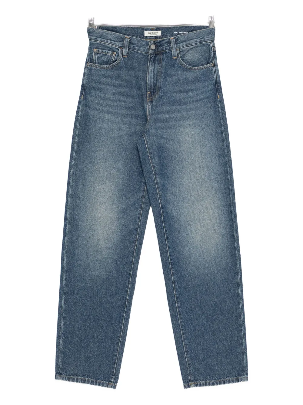 Carhartt Tapered Denim Jeans In Blue
