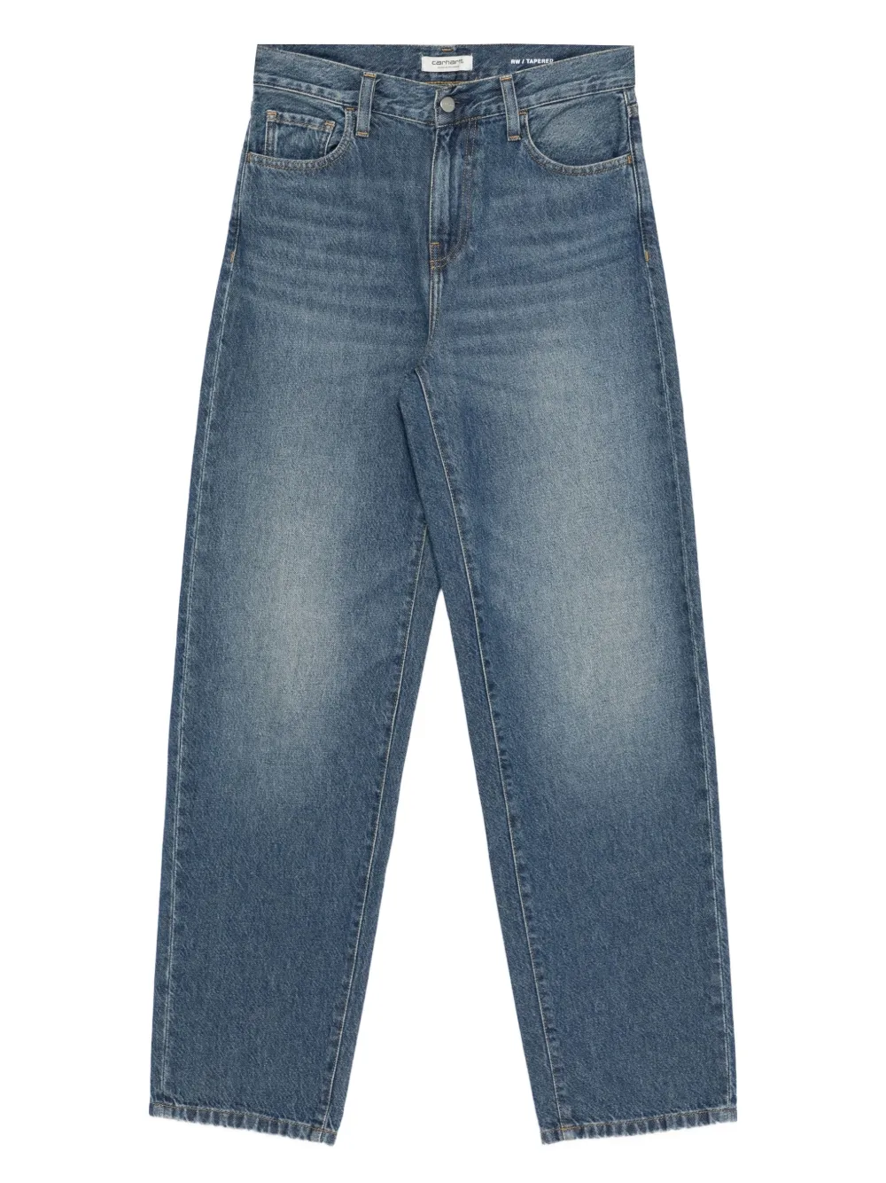 Carhartt WIP tapered jeans | Blue | Image 1