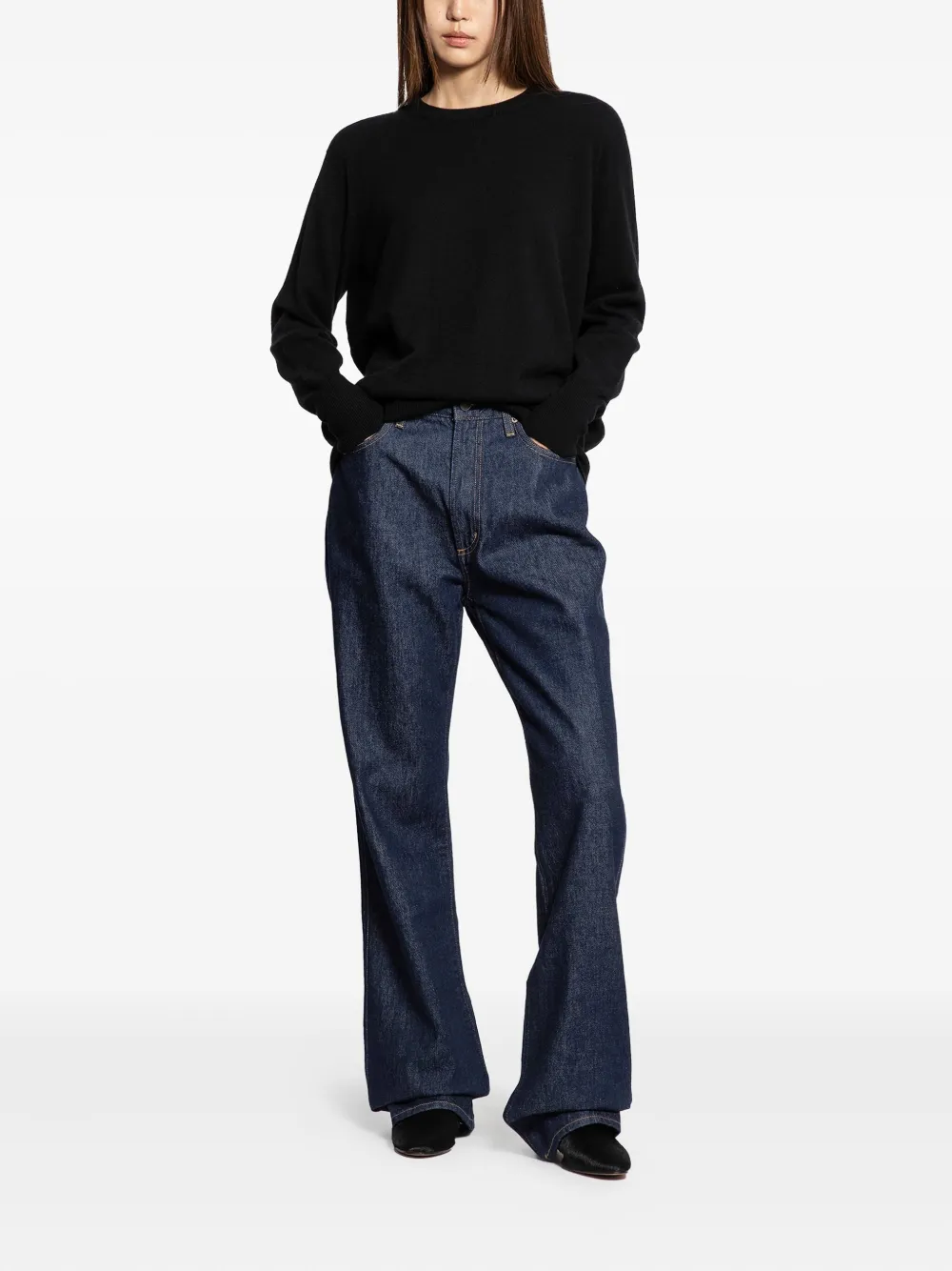 AGOLDE Leena straight jeans - Blauw