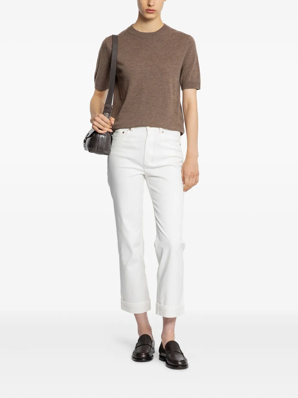 'S Max Mara T-shirt Bruin