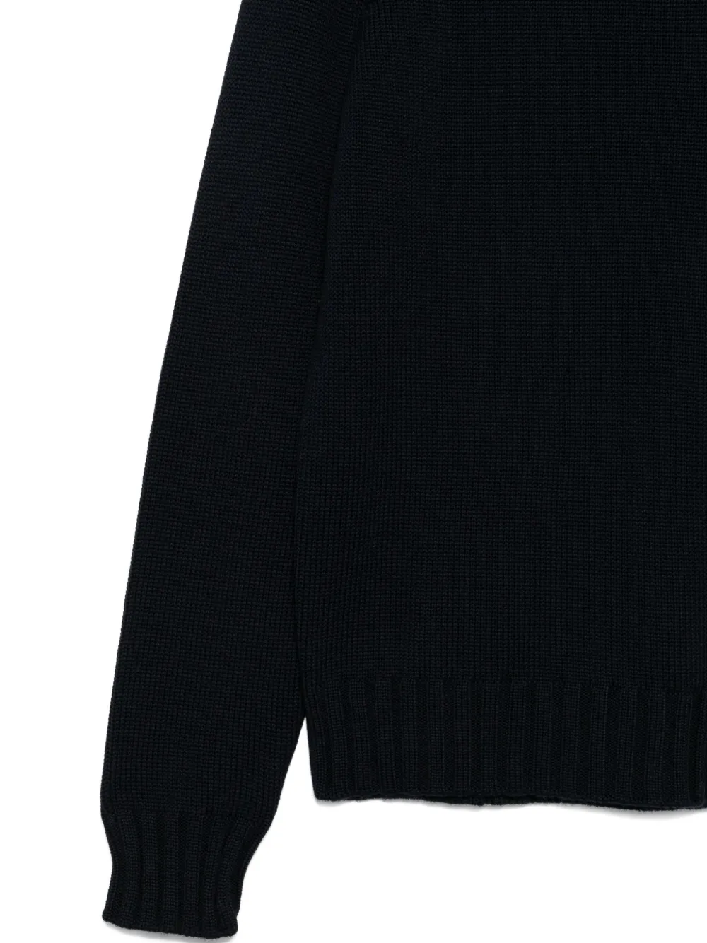 Filippo De Laurentiis Crew-neck Sweater In Black