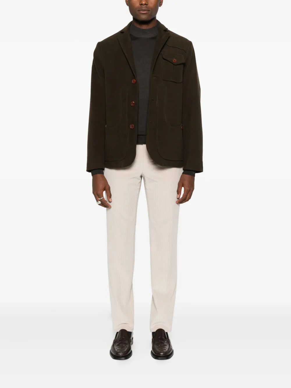 Filippo De Laurentiis high-neck wool sweater | Knitted Sweaters | Image 2