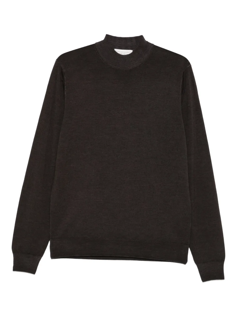Filippo De Laurentiis high-neck wool sweater | Brown | Image 1
