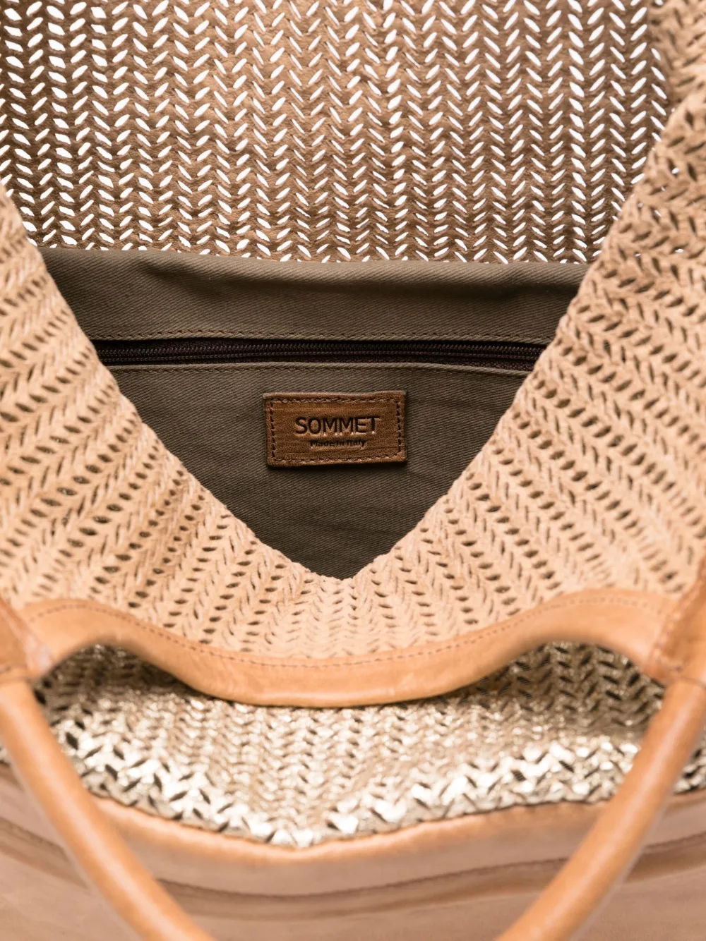 Sommet Siviglia Tote Bag In Brown