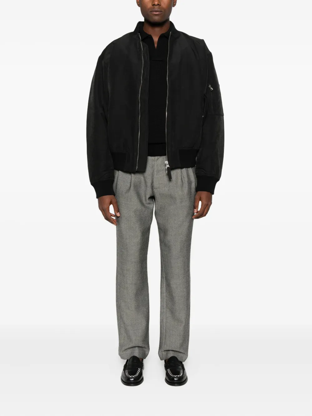 Filippo De Laurentiis polo-collar sweater | Knitted Sweaters | Image 2