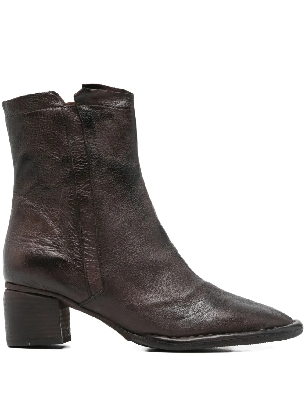 Kudetà Zip-up Boots In Brown