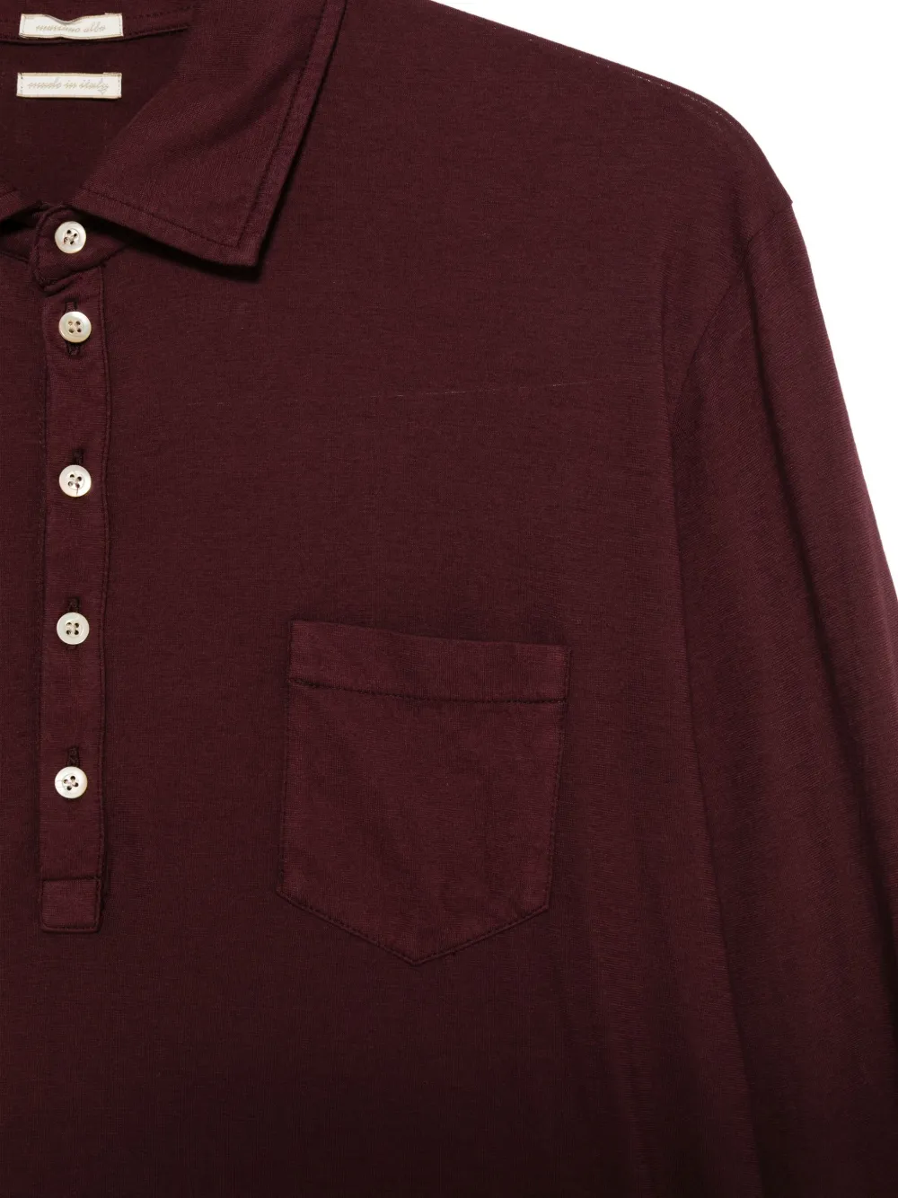 Massimo Alba Ischia poloshirt Rood